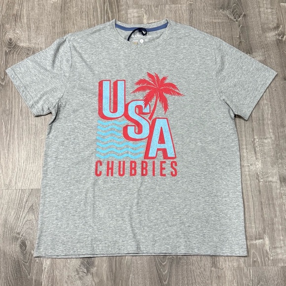 chubbies Other - Chubbies Gray USA Graphic Tee